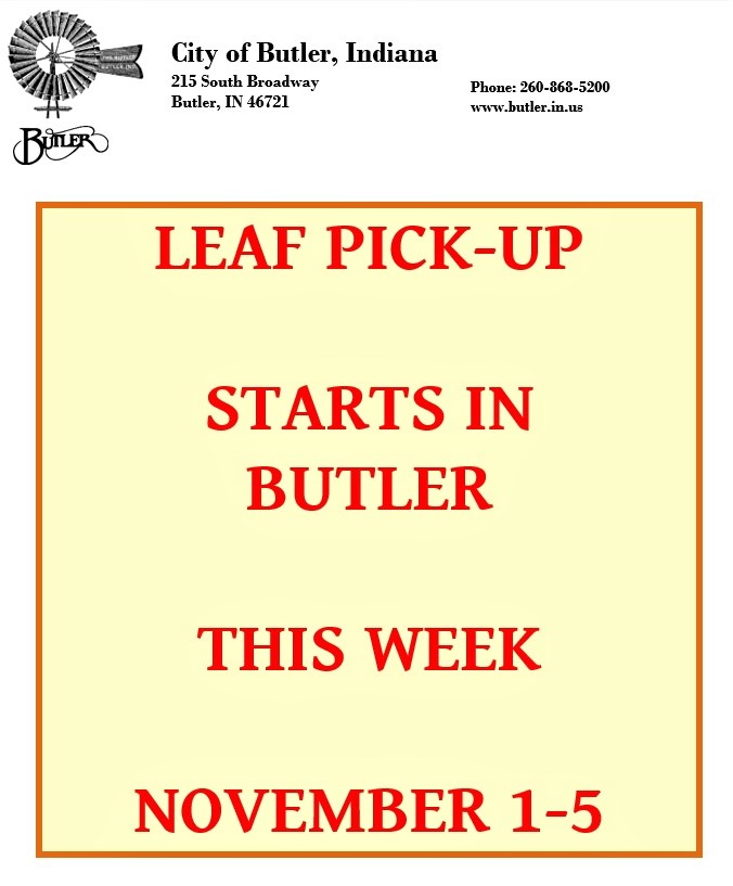 November - Leaf Pick-up